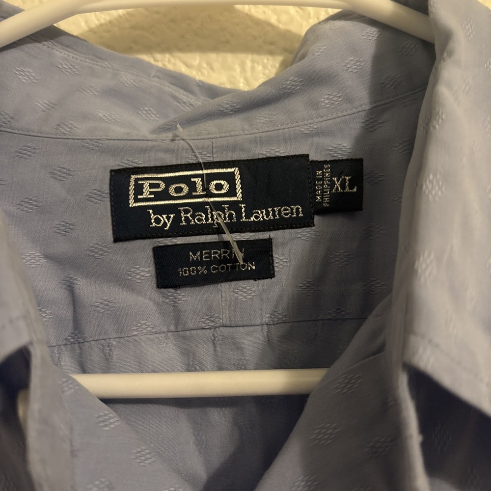 Polo Ralph Lauren Shirt Mens Size XL Classic Fit - Picture 2 of 10
